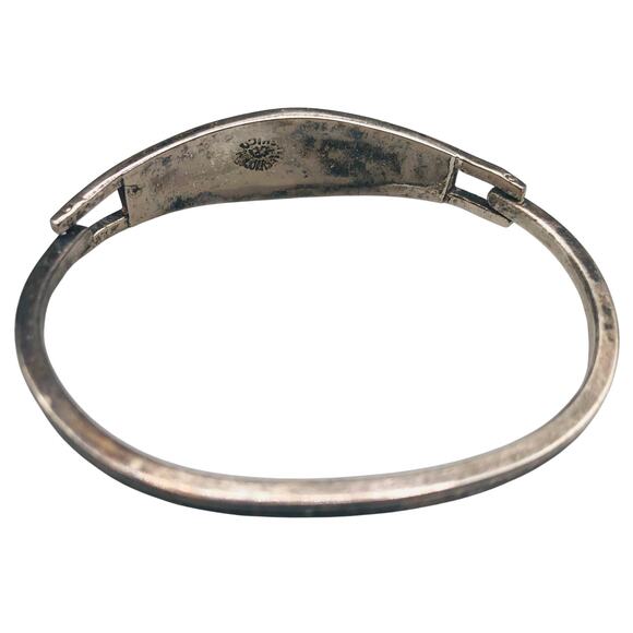 VTG Women's Taxaco Silver Abalone Bracelet Mexico - Picture 5 of 6